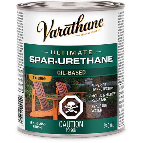 Rev&ecirc;tement &agrave; fini diamant pour bois Varathane, 946 ml, Transparent, Semi-brillant Stor-it Systems