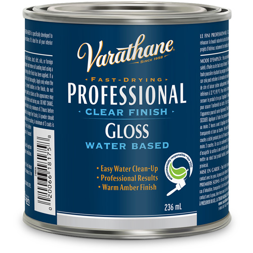 Fini professionnel Varathane, 236 ml, Transparent, Brillant Stor-it Systems