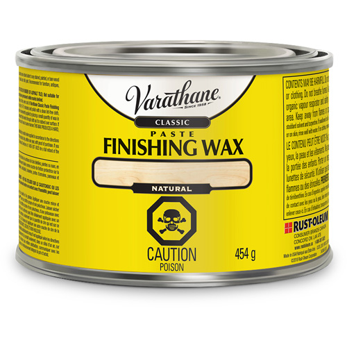 Varathane&reg; Classic Paste Finishing Wax, 450 g, Natural, Matte Stor-it Systems