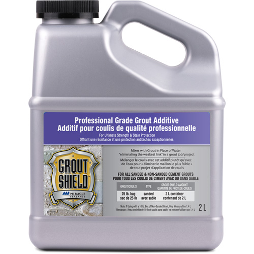 Scellant de protection pour coulis Miracle Sealants, Cruche Stor-it Systems