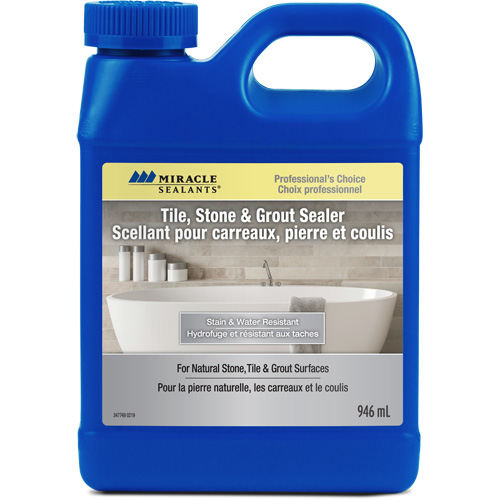 Scellant pour carreaux, pierres et coulis Miracle Sealants, Cruche Stor-it Systems