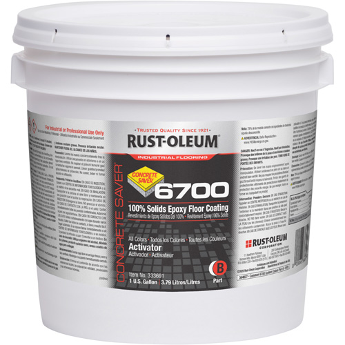 Rev&ecirc;tement pour plancher &agrave; d&eacute;lai dutilisation allong&eacute; du syst&egrave;me 6700, 1 gal., &eacute;poxy, Tr&egrave;s brillant Stor-it Systems