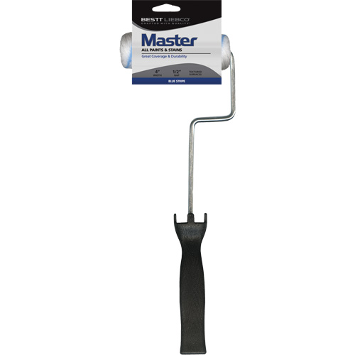 Master Blue Stripe Mini Roller Cover, 2 Pieces Stor-it Systems