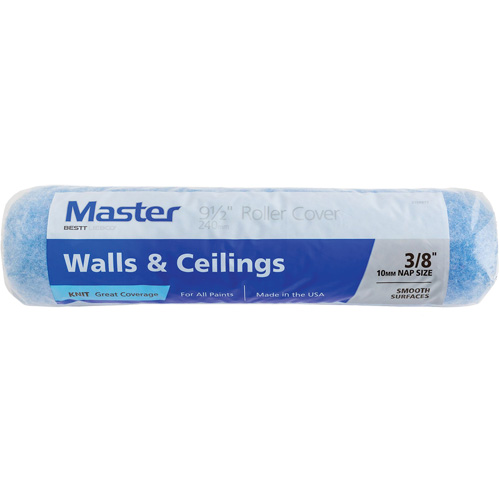 Master Woven Roller Cover, 10 mm (3/8") Nap, 240 mm (9-1/2") L Stor-it Systems