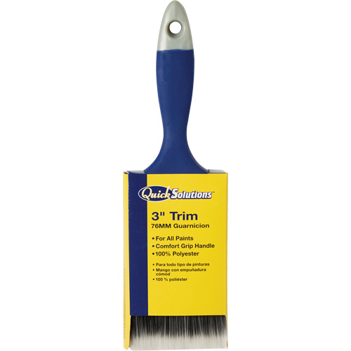 Pinceau &agrave; garniture Quick Solutions, Polyester, Manche Plastique, Largeur de 3" Stor-it Systems