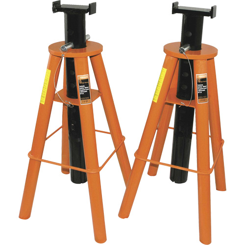 871A Truck Stand Set, 10 Tons Capacity, 30-3/4" - 46-1/4" H Stor-it Systems