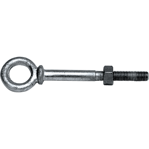 Eye Bolts, 3/8" Dia., 2-1/2" L, Galvanized, 1200 lbs. (0.6 tons) Capacity Stor-it Systems