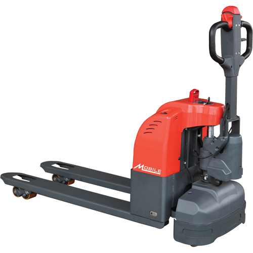 EFET33N Self-Propelled Electric Pallet Truck, 3300 lbs. Cap., 48" L x 27" W Stor-it Systems