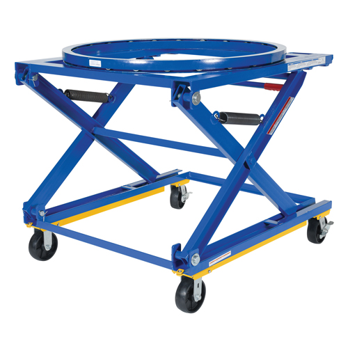 Support de palette ajustable - mobile, 42-1/2" lo x 40" la, Capacit&eacute; 1500 lb Stor-it Systems