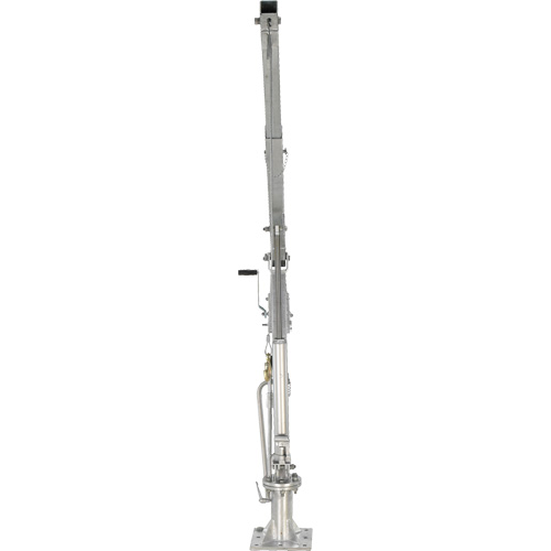 Winch Operated Truck Jib Crane, 1000 lbs. (0.5 tons) Capacity, 97" Max. Clearance Stor-it Systems