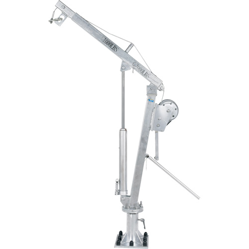 Winch Operated Truck Jib Crane, 1000 lbs. (0.5 tons) Capacity, 97" Max. Clearance Stor-it Systems