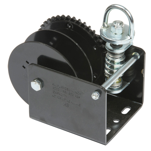 Worm Gear Trailer Hand Winch Stor-it Systems