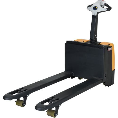 Fully Powered Electric Pallet Truck, 3000 lbs. Cap., 47" L x 25" W Stor-it Systems