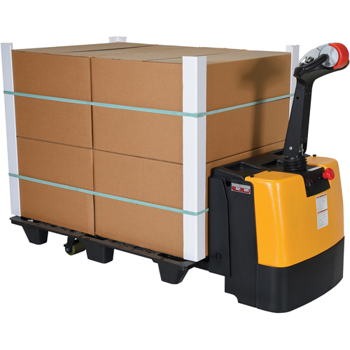 Fully Powered Electric Pallet Truck, 3000 lbs. Cap., 47" L x 25" W Stor-it Systems