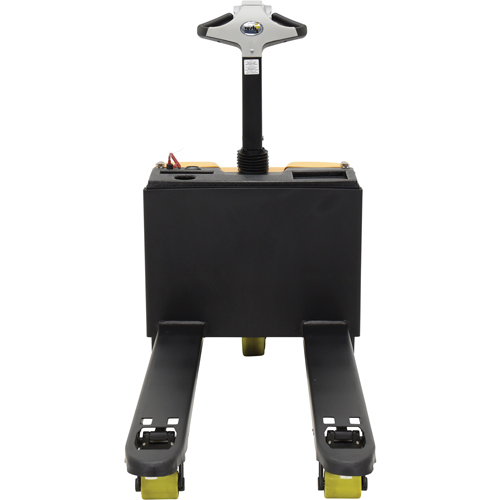 Fully Powered Electric Pallet Truck With  Scale, 3300 lbs. Cap., 48" L x 28.25" W Stor-it Systems