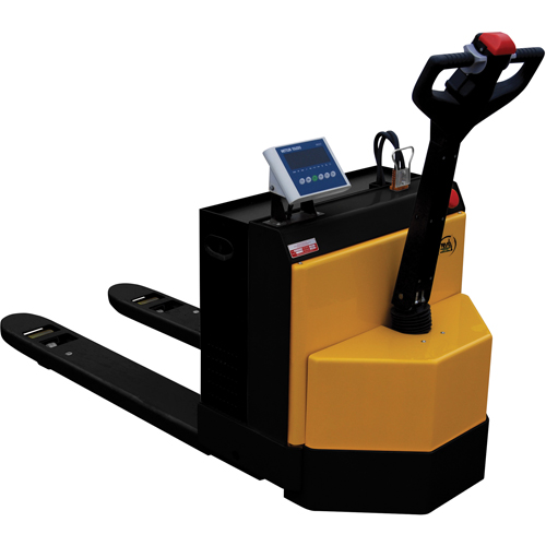 Transpalette &eacute;lectrique motoris&eacute; a/balance, Capacit&eacute; 4500 lb, 48" lo x 30,25" la Stor-it Systems
