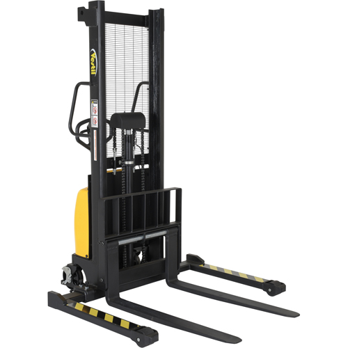 Gerbeur pour chariot &eacute;l&eacute;vateur, Fonctionnement &eacute;lectrique, Capacit&eacute; 2000 lb, Lev&eacute;e max 63" Stor-it Systems