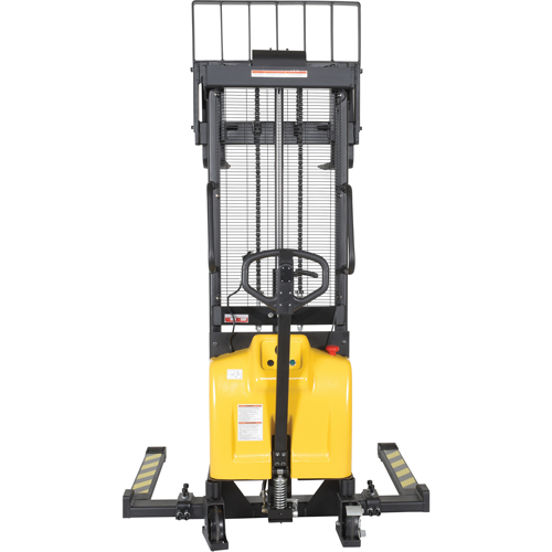 Gerbeur pour chariot &eacute;l&eacute;vateur, Fonctionnement &eacute;lectrique, Capacit&eacute; 2000 lb, Lev&eacute;e max 63" Stor-it Systems