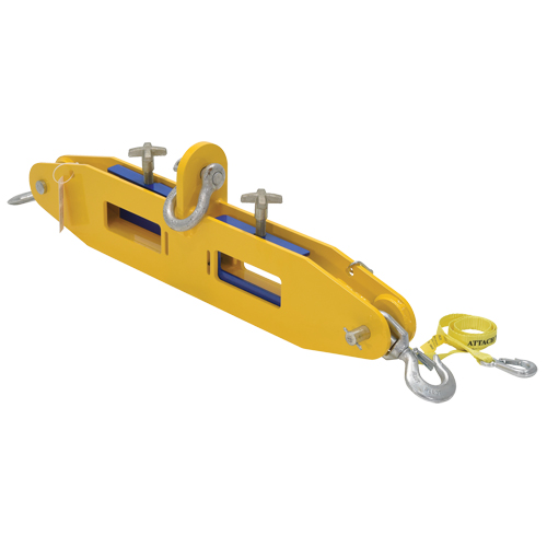 Forklift Lifting Beam, 7" x 2-1/2" Fork Pocket Stor-it Systems