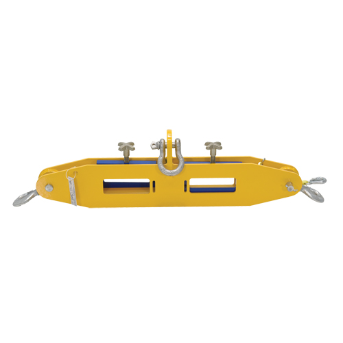 Forklift Lifting Beam, 7" x 2-1/2" Fork Pocket Stor-it Systems