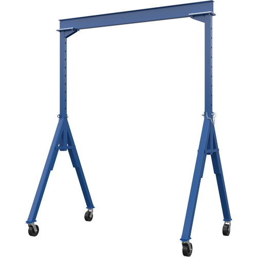Adjustable Height Gantry Crane, 10' L, 2000 lbs. (1 tons) Capacity Stor-it Systems