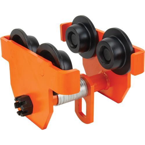 Adjustable Trolley with Safety Plates, 4000 lbs. (2 tons) Stor-it Systems