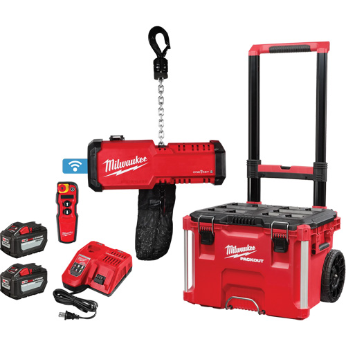 Palan compact &agrave; chaîne 1 tonne M18 avec ONE-KEY, Capacit&eacute; 2204 lb (1 tonnes) Stor-it Systems
