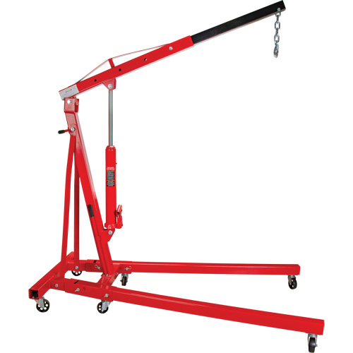 Folding Shop Crane, 4000 lbs. (2 tons) Capacity Stor-it Systems