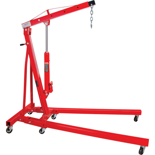 Folding Shop Crane, 4000 lbs. (2 tons) Capacity Stor-it Systems