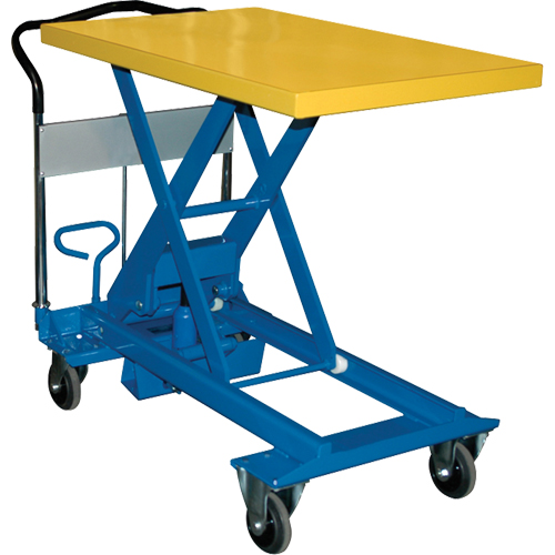 Table &eacute;l&eacute;vatrice &agrave; ciseaux Dandy Lift, 35-5/8" lo x 23-3/5" la, Acier, Capacit&eacute; 1100 lb Stor-it Systems