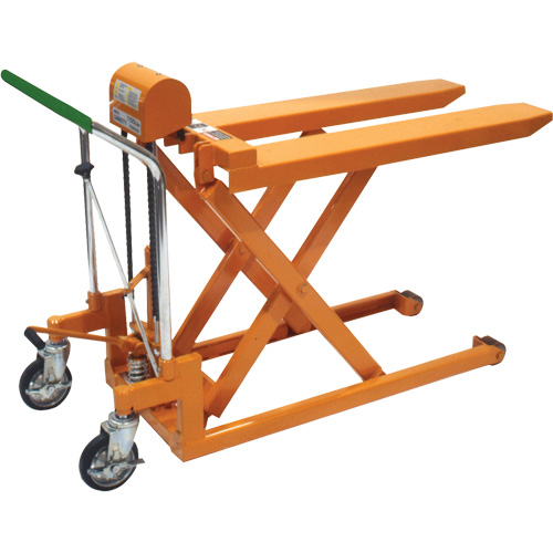 Dandy Lift Scissor Fork Lift Table, 37.1" L x 19.7" W, Steel, 1100 lbs. Capacity Stor-it Systems