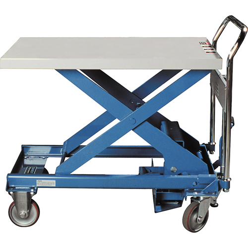 Dandy Lift Scissor Lift Table, 28" L x 17-7/10" W, Steel, 330 lbs. Capacity Stor-it Systems