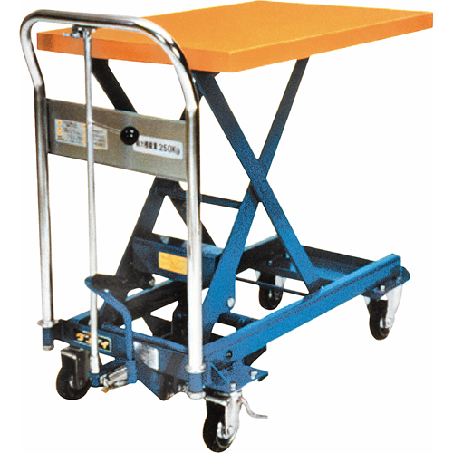 Dandy Lift Scissor Lift Table, 31-1/2" L x 19-7/10" W, Steel, 550 lbs. Capacity Stor-it Systems