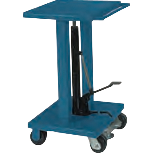 Table de travail hydraulique, 18'' lo x 18'' la, Acier, Capacit&eacute; 500 lb Stor-it Systems