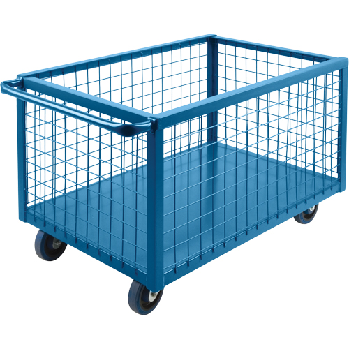 Caisson en treillis m&eacute;tallique, Acier, 63" lo x 24" la x 31,5" h, Volume 20 pi³, Capacit&eacute; 1200 lb Stor-it Systems