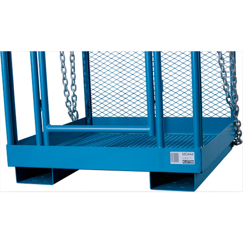 Nacelle &eacute;l&eacute;vatrice pour travail en hauteur, 48" x 48" x 72" h, Capacit&eacute; de 1000 lb, Acier Stor-it Systems