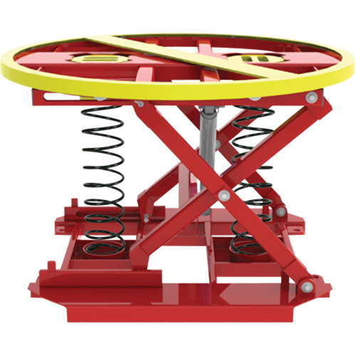 Plateforme de levage manuelle Pallet Pal 360, 43-5/8" lo x 43-5/8" la, Capacit&eacute; 4500 lb Stor-it Systems