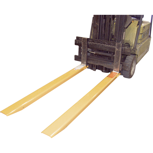 Fork Extensions, 48" L x 5" W, For Fork Width of 4" Stor-it Systems