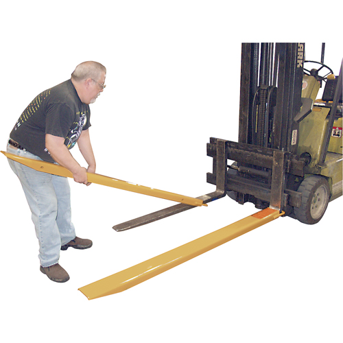 Rallonges de fourches, 54" l x 6" la, Pour des largeurs de fourches 5" Stor-it Systems