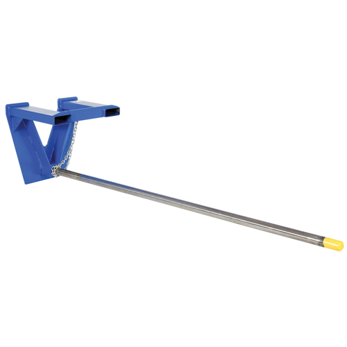 Forklift Carpet Boom, 108-1/2" Length, Fork Mount, 2500 lbs. Capacity Stor-it Systems