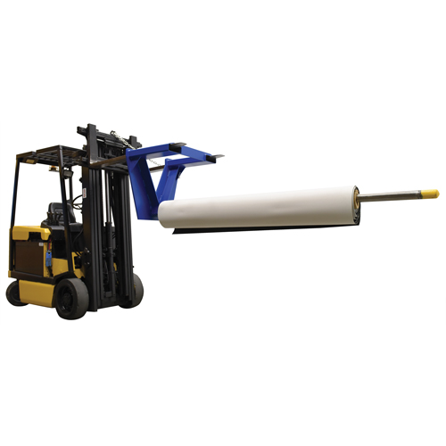Forklift Carpet Boom, 108-1/2" Length, Fork Mount, 2500 lbs. Capacity Stor-it Systems