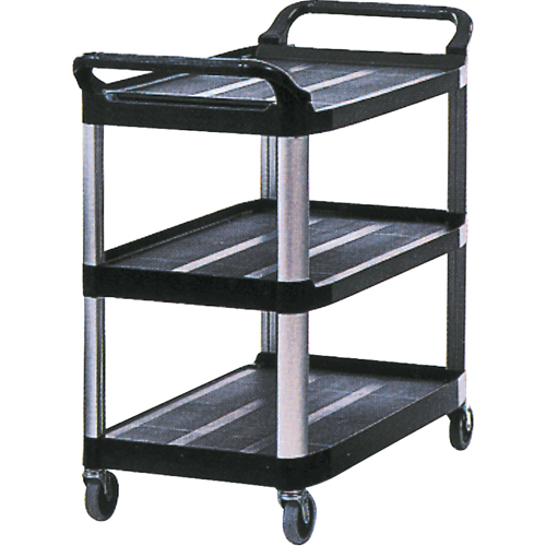 Utility Cart, 3 Tiers, 20" x 37" x 33-5/8", 300 lbs. Capacity Stor-it Systems