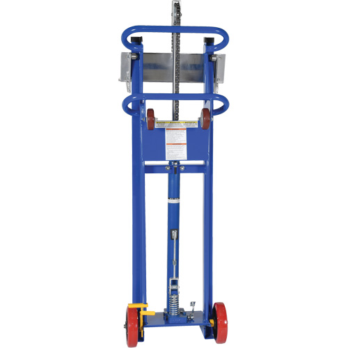 Gerbeur &agrave; plateforme hydraulique, M&eacute;canisme Pompe au pied, Capacit&eacute; de 750 lb, Levage max de 52" Stor-it Systems