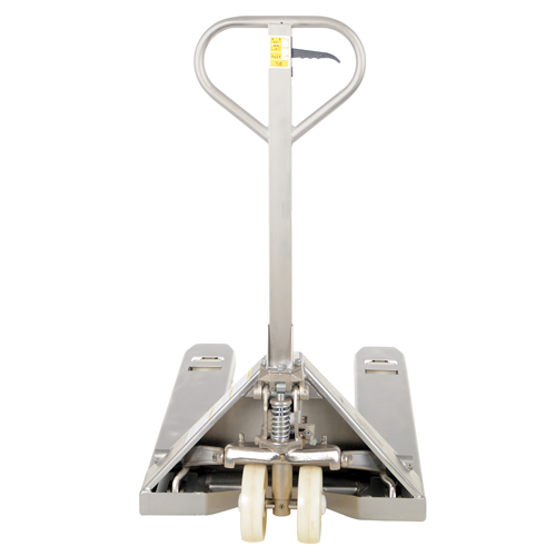 Pallet Truck, Stainless Steel, 48" L x 27" W, 5500 lbs. Capacity Stor-it Systems