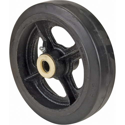 Roues en caoutchouc, 8" (203 mm) dia. x 2" (51 mm) la, Capacit&eacute; de 600 lb (272 kg) Stor-it Systems