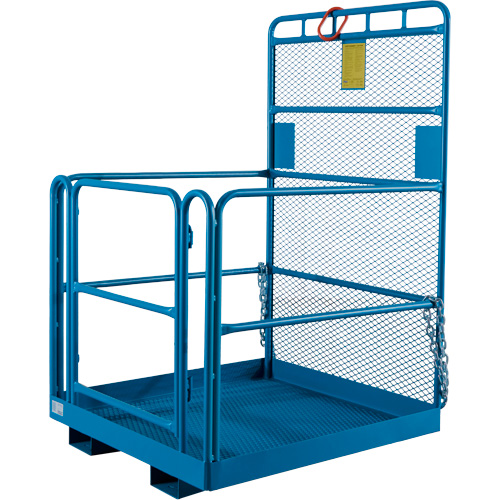 Nacelle &eacute;l&eacute;vatrice pour travail en hauteur, 48" x 48" x 72" h, Capacit&eacute; de 1000 lb, Acier Stor-it Systems