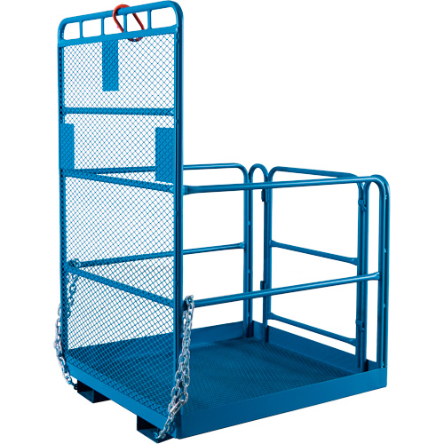 Nacelle &eacute;l&eacute;vatrice pour travail en hauteur, 48" x 48" x 72" h, Capacit&eacute; de 1000 lb, Acier Stor-it Systems