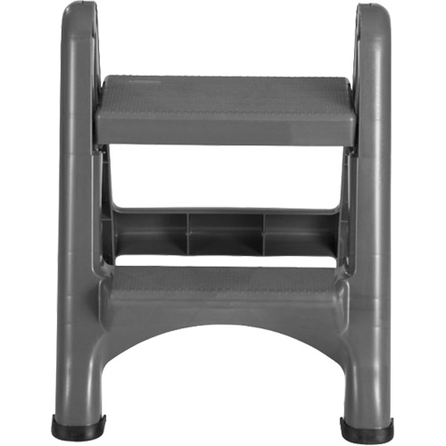 Folding Step Stool, 2 Steps, 19-1/2" x 20-1/2" x 22-3/4" High Stor-it Systems
