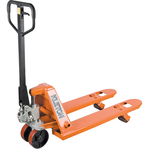 Heavy-Duty Manual Pallet Truck, Steel, 36" L x 27" W, 5500 lbs. Capacity Stor-it Systems