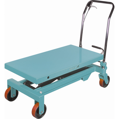 Heavy-Duty Hydraulic Scissor Lift Table, 39-3/8" L x 20-1/8" W, Steel, 1650 lbs. Capacity Stor-it Systems
